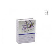 Fényképalbum levendulás 100db 10x15cm-es képhez MM46100 LAWENDER