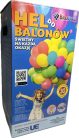 Hélium Palack 30 Ballon 23cm/9" Kék dobozos