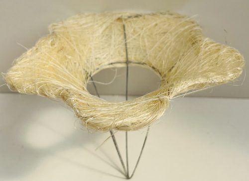 Sizal csokortartó virág 15cm