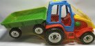 Traktor Póttal (piros-kék-zöld-sárga) 039