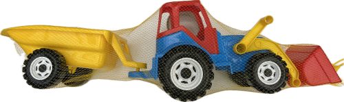 Traktor tolólapos Póttal (piros-kék, sárga pót) 091