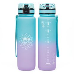   Ars Una BPA-mentes színátmenetes motivációs kulacs matt - 1000 ml - Orchidea