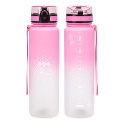   Ars Una BPA-mentes színátmenetes motivációs kulacs matt - 1000 ml - Candy floss
