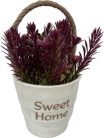 Dekor kaspó virággal EVA5639 "Sweet Home" 