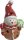 Karácsonyi mézeskalács figura 12cm világítós