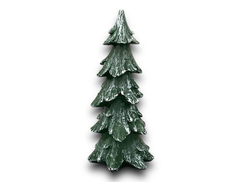 Fenyőfa dekor zöld 19*8,5*8,5cm 045103
