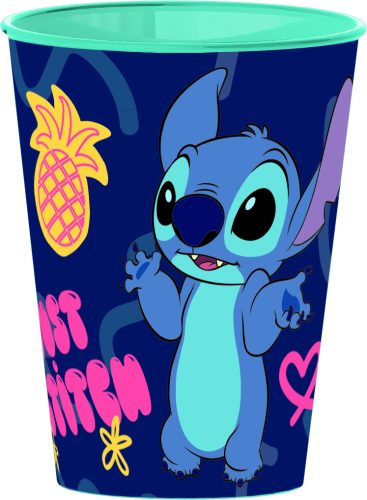 MŰANYAG STITCH E-KISPOHÁR 260ML