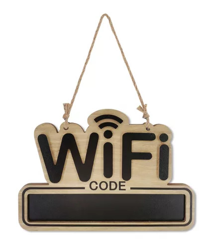 FA TÁBLA AKASZTÓS WIFI 30*22*2CM