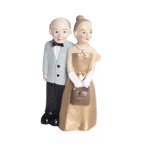 Idős pár 6,1*6,4cm