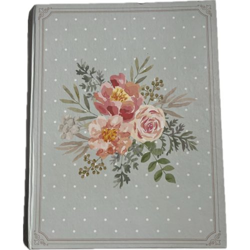 PAPÍRDOBOZ KÖNYV ALAKÚ 14,5*4,3*17CM