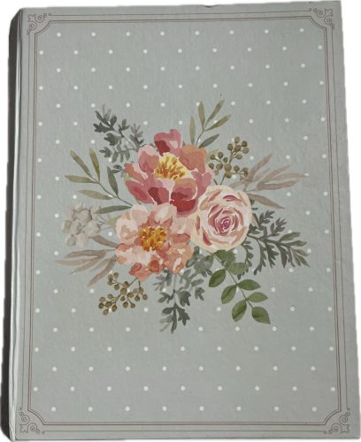 PAPÍRDOBOZ KÖNYV ALAKÚ 14,5*4,3*17CM