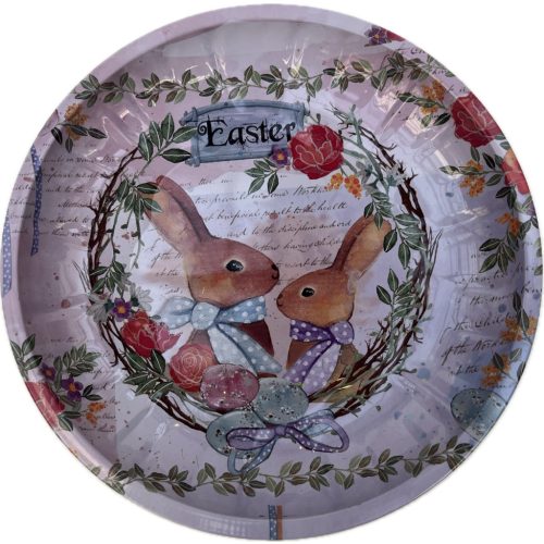 FÉMTÁLCA HÚSVÉTI 19.2cm HKS-4090
