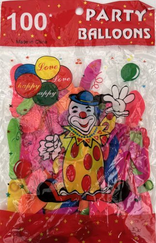 Vizibomba 100db/csomag "Party Ballon"