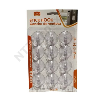 Tapadókorongos akasztó szett 12db/szett HKS-7006