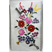 Díszzacskó Kraft Nagy Boldog születésnapot Matyós 37x23,5cm 22Árkód
