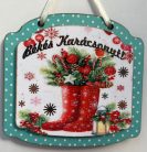 Karácsonyi hűtőmágnes 9,8*9,4cm 4f