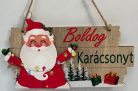 Fa akasztós "Boldog Karácsonyt"