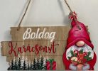 Fa akasztós "Boldog Karácsonyt"