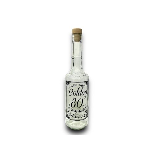 Pálinkásüveg 0,5L 50-es 80-as Leírás: 500ml