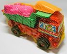 Homokozó dömper lapát+forma piros, zöld
