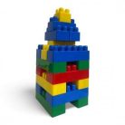 Építőkocka klt., Maxi Blocks, 60 db, fólia csom., 25x13x18 cm