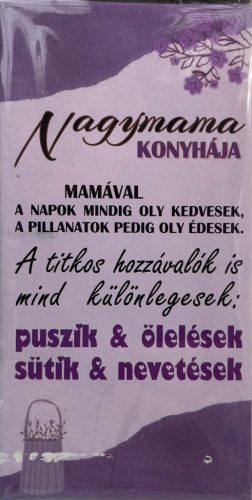 Hűtőmágnes Nagymama konyhája... 7x13cm