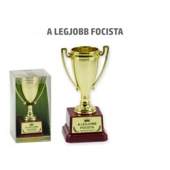 Győztes kupa Legjobb Focista 14cm