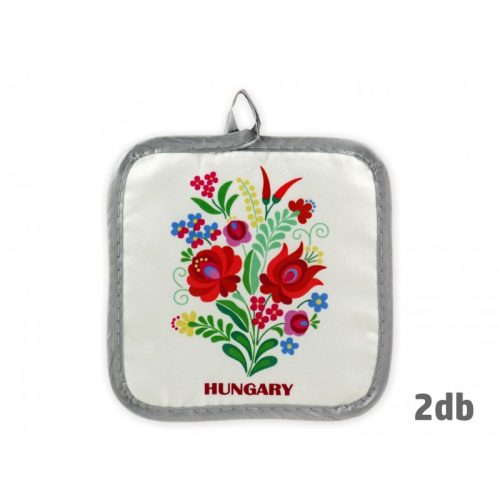 Edényfogó Hungary Kalocsai minta 2db 17,5cm