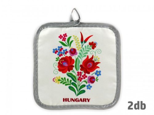 Edényfogó Hungary Kalocsai minta 2db 17,5cm