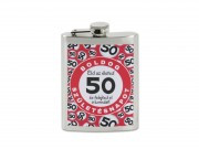 Flaska Boldog 50. Születésnapot 8oz/240ml