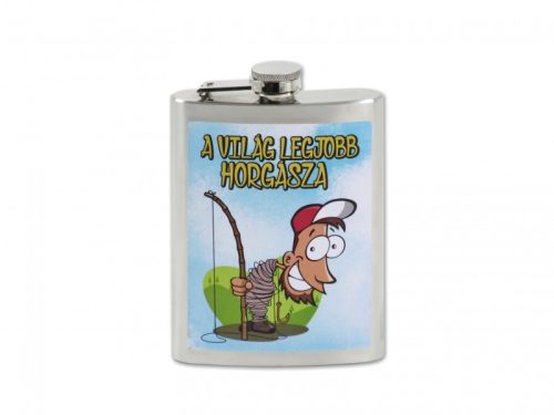 Flaska Legjobb Horgász 8oz/240ml