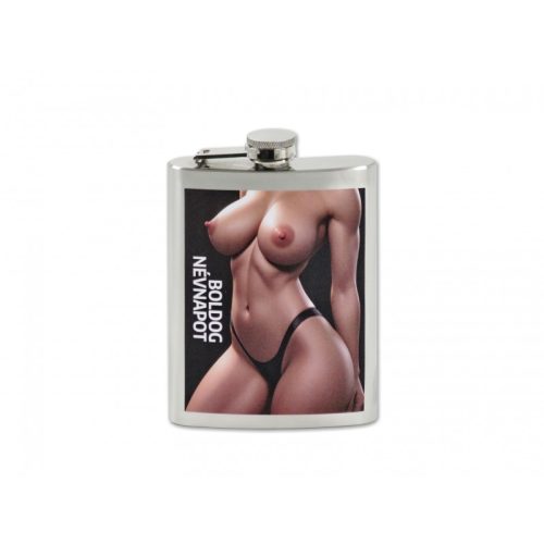 Flaska Boldog Névnapot Szexi nő 8oz/240ml