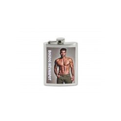 Flaska Boldog Névnapot Szexi pasi 8oz/240ml