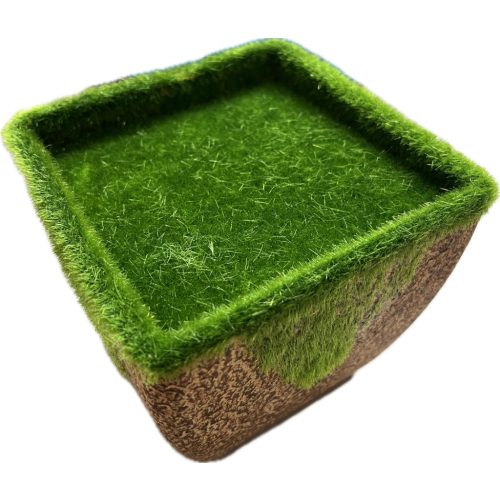 MOHÁS CSERÉP KOCKA 12*12 , 10,5CM MAGAS  28100