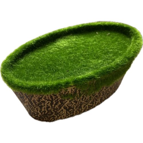 MOHÁS CSERÉP OVÁLIS 20*11,5CM, MAGASSÁG: 8CM  28101