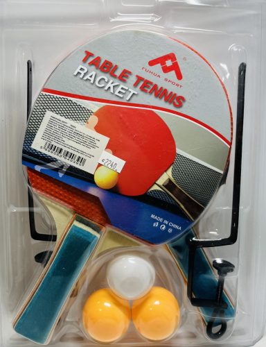 Pingpong szett+háló+3db labda 70302