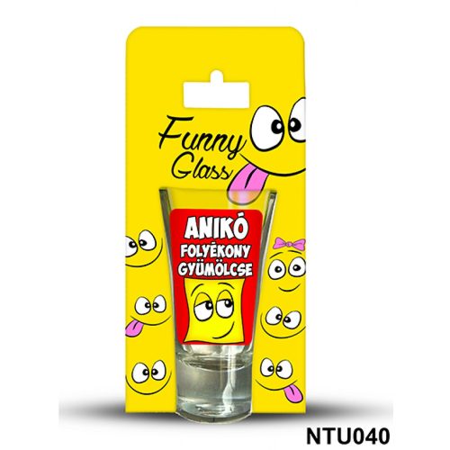 Neves Pálinkás Pohár 0,75 ml 
