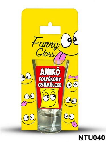 Neves Pálinkás Pohár 0,75 ml 