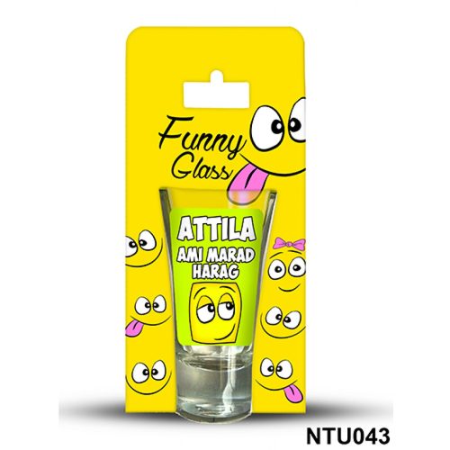 Neves Pálinkás Pohár 0,75 ml