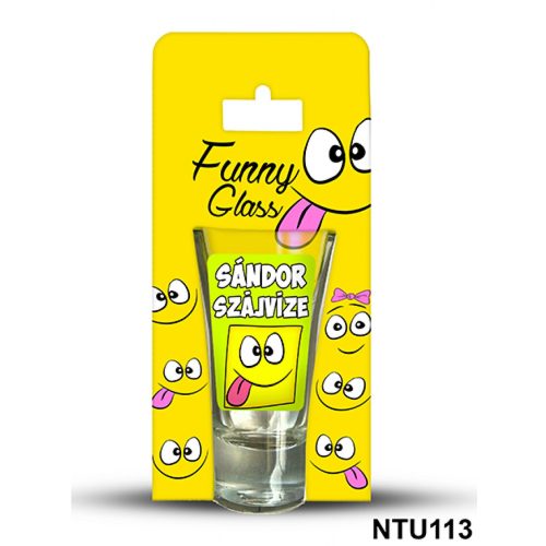 Neves Pálinkás Pohár 0,75 ml 