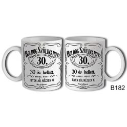 Bögre 3 dl - Boldog Szülinapot Jack 30