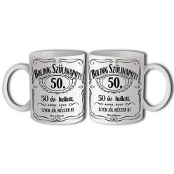 Bögre 3 dl - Boldog Szülinapot Jack 50 