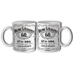 Bögre 3 dl - Boldog Szülinapot Jack 60