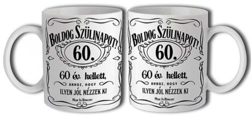 Bögre 3 dl - Boldog Szülinapot Jack 60
