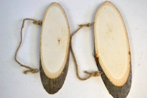 FA SZELET OVÁLIS JUTA AKASZTÓVAL SZ.:7-9CM,V.:1CM,H.:20CM Cikkszám: 354980