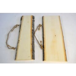   FA SZELET TÉGLALAP JUTA AKASZTÓVAL SZ.:9-12CM,V.:1CM,H.:25CM Cikkszám: 354983