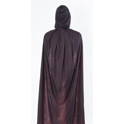 Fekete-piros köpeny kapucnis 140 cm Cikkszám:	PG-554