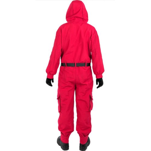 Piros overál  XL  Cikkszám:	OVL