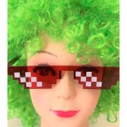 Pixeles szemüveg ( fekete, rózsaszín, kék ) Cikkszám:	PG-591