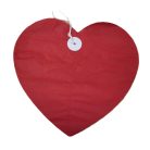 Szíves papír girland 3 méter